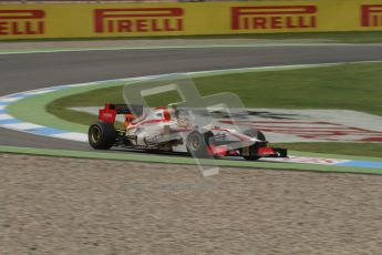© 2012 Octane Photographic Ltd. German GP Hockenheim - Friday 20th July 2012 - F1 Practice 1. HRT F112 - Dani Clos. Digital Ref : 0410lw7d0524