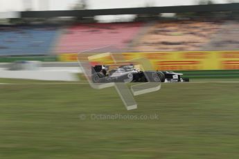 © 2012 Octane Photographic Ltd. German GP Hockenheim - Friday 20th July 2012 - F1 Practice 1. Williams FW34 - Pastor Maldonado. Digital Ref : 0410lw7d0681