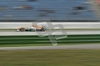 © 2012 Octane Photographic Ltd. German GP Hockenheim - Friday 20th July 2012 - F1 Practice 1. Force India VJM05 - Jules Bianchi. Digital Ref : 0410lw7d0765