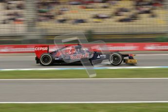 © 2012 Octane Photographic Ltd. German GP Hockenheim - Friday 20th July 2012 - F1 Practice 1. Toro Rosso STR7 - Daniel Ricciardo. Digital Ref : 0410lw7d0975