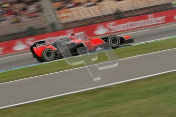 © 2012 Octane Photographic Ltd. German GP Hockenheim - Friday 20th July 2012 - F1 Practice 1. Marussia MR01 - Timo Glock. Digital Ref : 0410lw7d1071