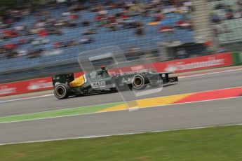 © 2012 Octane Photographic Ltd. German GP Hockenheim - Friday 20th July 2012 - F1 Practice 1. Caterham CT01 - Heikki Kovalainen. Digital Ref : 0410lw7d1099