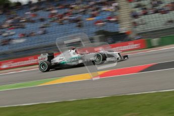© 2012 Octane Photographic Ltd. German GP Hockenheim - Friday 20th July 2012 - F1 Practice 1. Mercedes W03 - Michael Schumacher. Digital Ref : 0410lw7d1121