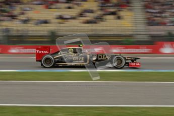 © 2012 Octane Photographic Ltd. German GP Hockenheim - Friday 20th July 2012 - F1 Practice 1. Lotus E20 - Romain Grosjean. Digital Ref : 0410lw7d1225