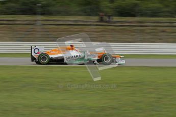 © 2012 Octane Photographic Ltd. German GP Hockenheim - Friday 20th July 2012 - F1 Practice 2. Force India VJM05 - Paul di Resta. Digital Ref : 0411lw7d1400
