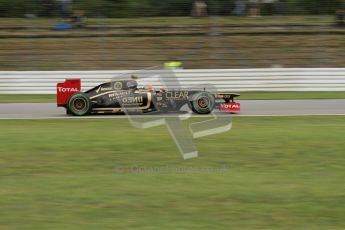 © 2012 Octane Photographic Ltd. German GP Hockenheim - Friday 20th July 2012 - F1 Practice 2. Lotus E20 - Romain Grosjean. Digital Ref : 0411lw7d1452