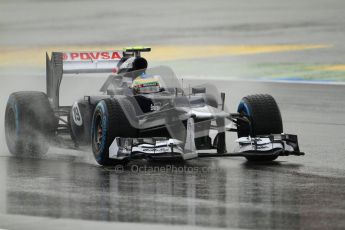 © 2012 Octane Photographic Ltd. German GP Hockenheim - Friday 20th July 2012 - F1 Practice 1. Williams FW34 - Bruno Senna. Digital Ref : 0411lw7d5070