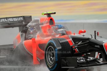 © 2012 Octane Photographic Ltd. German GP Hockenheim - Friday 20th July 2012 - F1 Practice 1. Marussia MR01 - Charles Pic. Digital Ref : 0411lw7d5102