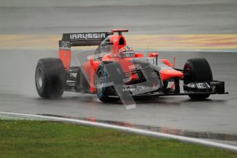 © 2012 Octane Photographic Ltd. German GP Hockenheim - Friday 20th July 2012 - F1 Practice 1. Marussia MR01 - Timo Glock. Digital Ref : 0411lw7d5113