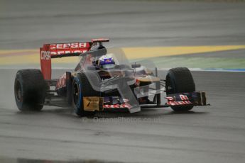 © 2012 Octane Photographic Ltd. German GP Hockenheim - Friday 20th July 2012 - F1 Practice 1. Toro Rosso STR7 - Daniel Ricciardo. Digital Ref : 0411lw7d5160