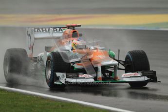 © 2012 Octane Photographic Ltd. German GP Hockenheim - Friday 20th July 2012 - F1 Practice 1. Force India VJM05 - Paul di Resta. Digital Ref : 0411lw7d5181