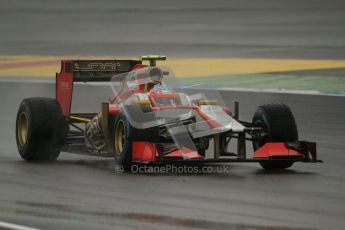 © 2012 Octane Photographic Ltd. German GP Hockenheim - Friday 20th July 2012 - F1 Practice 1. HRT F112 - Narain Karthikeyan. Digital Ref : 0411lw7d5186
