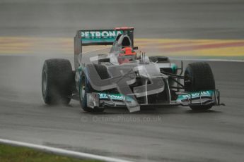 © 2012 Octane Photographic Ltd. German GP Hockenheim - Friday 20th July 2012 - F1 Practice 2. Mercedes W03 - Michael Schumacher. Digital Ref : 0411lw7d5245