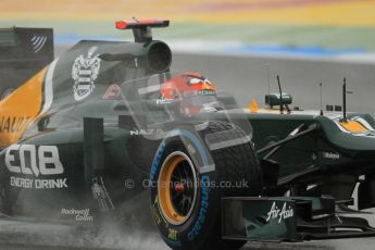 © 2012 Octane Photographic Ltd. German GP Hockenheim - Friday 20th July 2012 - F1 Practice 2. Caterham CT01 - Heikki Kovalainen. Digital Ref : 0411lw7d5291