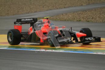 © 2012 Octane Photographic Ltd. German GP Hockenheim - Friday 20th July 2012 - F1 Practice 2. Marussia MR01 - Charles Pic. Digital Ref : 0411lw7d5300