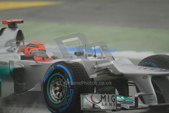 © 2012 Octane Photographic Ltd. German GP Hockenheim - Friday 20th July 2012 - F1 Practice 2. Mercedes W03 - Michael Schumacher. Digital Ref : 0411lw7d5323