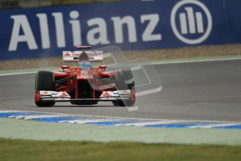 © 2012 Octane Photographic Ltd. German GP Hockenheim - Friday 20th July 2012 - F1 Practice 2. Ferrari F2012 - Fernando Alonso. Digital Ref : 0411lw7d5777