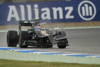 © 2012 Octane Photographic Ltd. German GP Hockenheim - Friday 20th July 2012 - F1 Practice 2. Caterham CT01 - Vitaly Petrov. Digital Ref :