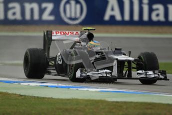 © 2012 Octane Photographic Ltd. German GP Hockenheim - Friday 20th July 2012 - F1 Practice 2. Williams FW34 - Bruno Senna. Digital Ref : 0411lw7d5906