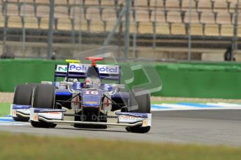 © 2012 Octane Photographic Ltd. German GP Hockenheim - Friday 20th July 2012 - GP2 Practice 1 - Trident Racing - Stephane Richelmi leads team mate Julian Leal. Digital Ref : 0412lw7d4493