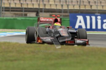 © 2012 Octane Photographic Ltd. German GP Hockenheim - Friday 20th July 2012 - GP2 Practice 1 - Venezuela GP Lazarus - Sergio Canamasas. Digital Ref : 0412lw7d4555