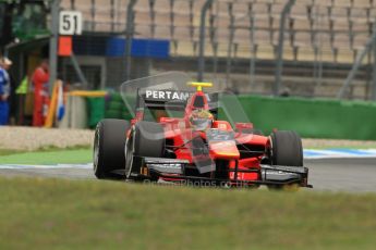 © 2012 Octane Photographic Ltd. German GP Hockenheim - Friday 20th July 2012 - GP2 Practice 1 - Carlin - Rio Haryanto. Digital Ref : 0412lw7d4602