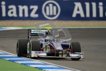 © 2012 Octane Photographic Ltd. German GP Hockenheim - Friday 20th July 2012 - GP2 Practice 1 - Trident Racing - Julian Leal. Digital Ref : 0412lw7d4824