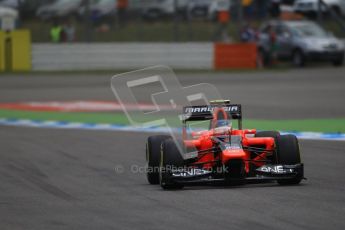 © 2012 Octane Photographic Ltd. German GP Hockenheim - Saturday 21st July 2012 - F1 Qualifying session 1. Marussia MR01 - Charles Pic. Digital Ref : 0417lw1d3032