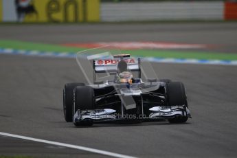 © 2012 Octane Photographic Ltd. German GP Hockenheim - Saturday 21st July 2012 - F1 Qualifying session 1. Williams FW34 - Bruno Senna. Digital Ref : 0417lw1d3111