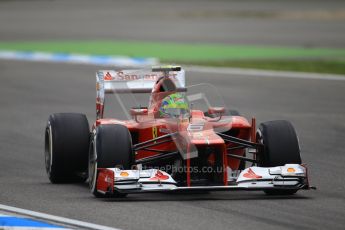 © 2012 Octane Photographic Ltd. German GP Hockenheim - Saturday 21st July 2012 - F1 Qualifying session 1. Ferrari F2012 - Felipe Massa. Digital Ref : 0417lw1d3243