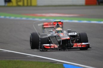 © 2012 Octane Photographic Ltd. German GP Hockenheim - Saturday 21st July 2012 - F1 Qualifying session 1. McLaren MP4/27 - Lewis Hamilton. Digital Ref : 0417lw1d3248