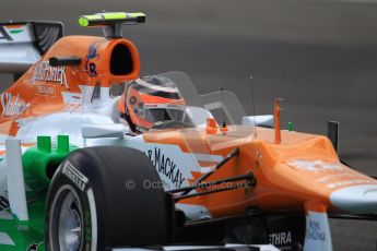 © 2012 Octane Photographic Ltd. German GP Hockenheim - Saturday 21st July 2012 - F1 Qualifying session 1. Force India VJM05 - Nico Hulkenberg. Digital Ref : 0417lw1d3267