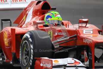 © 2012 Octane Photographic Ltd. German GP Hockenheim - Saturday 21st July 2012 - F1 Qualifying session 1. Ferrari F2012 - Felipe Massa. Digital Ref : 0417lw1d3336