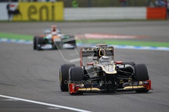 © 2012 Octane Photographic Ltd. German GP Hockenheim - Saturday 21st July 2012 - F1 Qualifying session 1. Lotus E20 - Kimi Raikkonen. Digital Ref : 0417lw1d3450