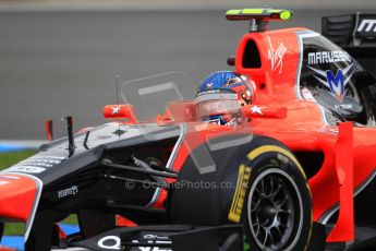 © 2012 Octane Photographic Ltd. German GP Hockenheim - Saturday 21st July 2012 - F1 Qualifying. Marussia MR01 - Charles Pic. Digital Ref : 0417lw1d3529