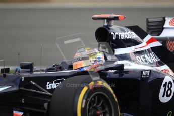 © 2012 Octane Photographic Ltd. German GP Hockenheim - Saturday 21st July 2012 - F1 Qualifying. Williams FW34 - Pastor Maldonado. Digital Ref : 0417lw1d3536