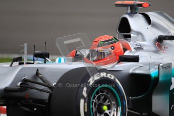 © 2012 Octane Photographic Ltd. German GP Hockenheim - Saturday 21st July 2012 - F1 Qualifying. Mercedes W03 - Michael Schumacher. Digital Ref : 0417lw1d3557