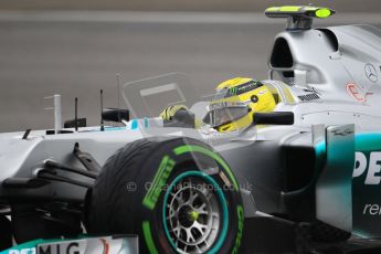 © 2012 Octane Photographic Ltd. German GP Hockenheim - Saturday 21st July 2012 - F1 Qualifying. Mercedes W03 - Nico Rosberg. Digital Ref : 0417lw1d3598