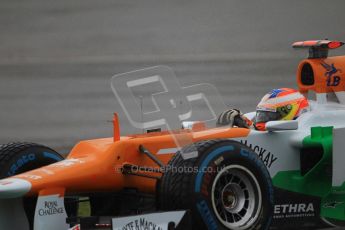 © 2012 Octane Photographic Ltd. German GP Hockenheim - Saturday 21st July 2012 - F1 Qualifying. Force India VJM05 - Paul di Resta. Digital Ref : 0417lw1d3740