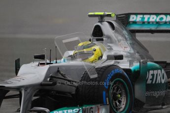 © 2012 Octane Photographic Ltd. German GP Hockenheim - Saturday 21st July 2012 - F1 Qualifying. Mercedes W03 - Nico Rosberg. Digital Ref : 0417lw1d3761