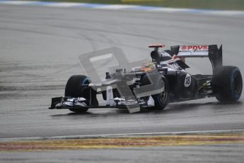 © 2012 Octane Photographic Ltd. German GP Hockenheim - Saturday 21st July 2012 - F1 Qualifying. Williams FW34 - Pastor Maldonado. Digital Ref : 0417lw1d3789