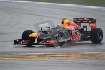 © 2012 Octane Photographic Ltd. German GP Hockenheim - Saturday 21st July 2012 - F1 Qualifying. Red Bull RB8 - Mark Webber. Digital Ref : 0417lw1d3802