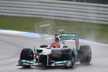 © 2012 Octane Photographic Ltd. German GP Hockenheim - Saturday 21st July 2012 - F1 Qualifying. Mercedes W03 - Michael Schumacher. Digital Ref : 0417lw1d3940