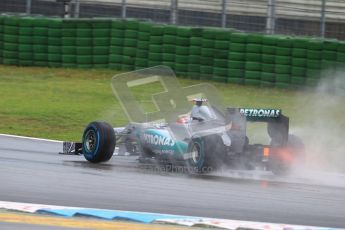 © 2012 Octane Photographic Ltd. German GP Hockenheim - Saturday 21st July 2012 - F1 Qualifying. Mercedes W03 - Nico Rosberg. Digital Ref : 0417lw1d3982