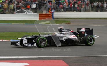 © 2012 Octane Photographic Ltd. German GP Hockenheim - Saturday 21st July 2012 - F1 Qualifying. Williams FW34 - Pastor Maldonado. Digital Ref : 0417lw7d7913