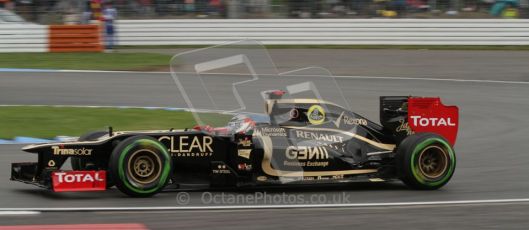 © 2012 Octane Photographic Ltd. German GP Hockenheim - Saturday 21st July 2012 - F1 Qualifying session 2. Lotus E20 - Kimi Raikkonen. Digital Ref : 0417lw7d7933