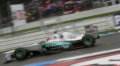 © 2012 Octane Photographic Ltd. German GP Hockenheim - Saturday 21st July 2012 - F1 Qualifying. Mercedes W03 - Michael Schumacher. Digital Ref : 0417lw7d7966