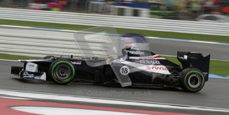 © 2012 Octane Photographic Ltd. German GP Hockenheim - Saturday 21st July 2012 - F1 Qualifying. Williams FW34 - Pastor Maldonado. Digital Ref : 0417lw7d7979