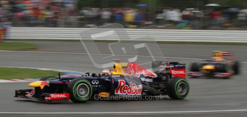 © 2012 Octane Photographic Ltd. German GP Hockenheim - Saturday 21st July 2012 - F1 Qualifying. Red Bull RB8 - Sebastian Vettel and Mark Webber. Digital Ref : 0417lw7d7992