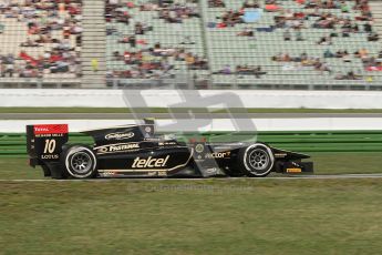 © 2012 Octane Photographic Ltd. German GP Hockenheim - Saturday 21st July 2012 - GP2 Race 1 - Lotus GP - Esteban Gutierrez. Digital Ref : 0419lw7d8298